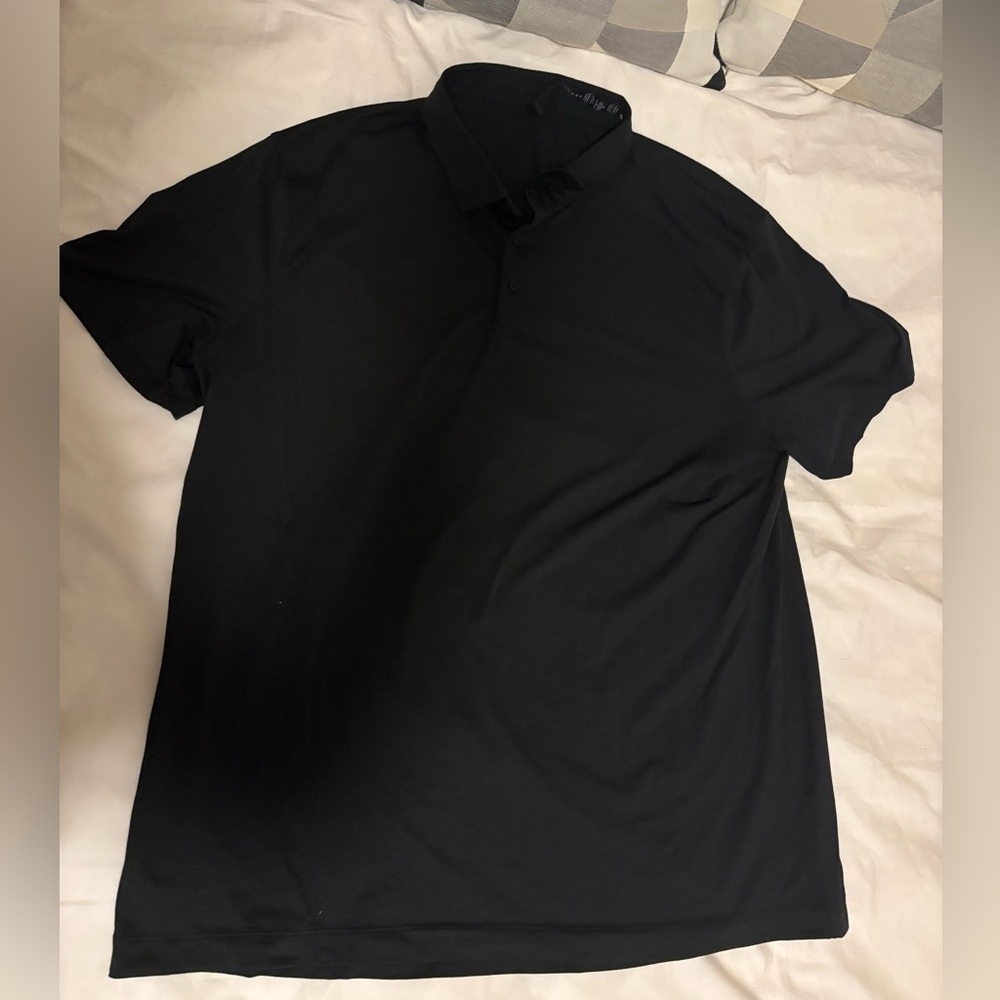 Lululemon Men’s Polo Shirt, XXL, Black, barely worn excellent condition